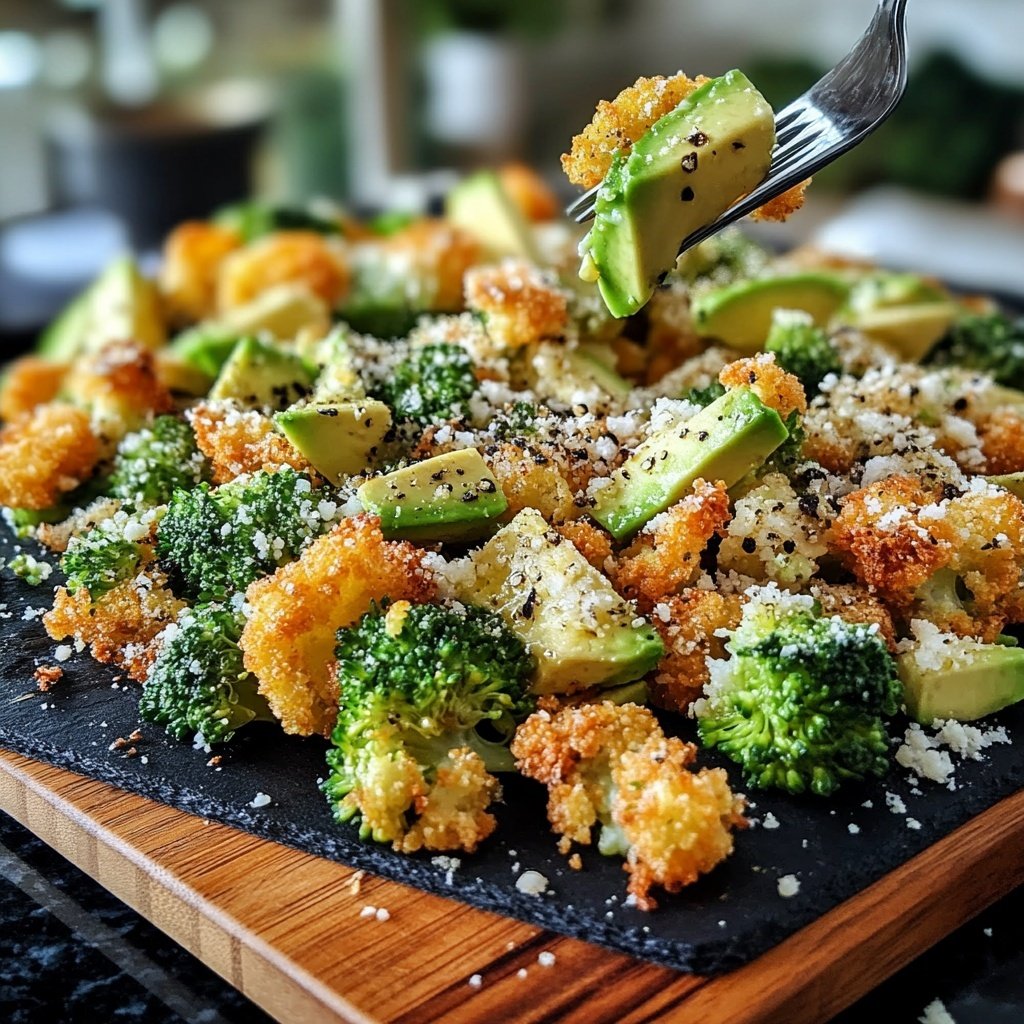 Knuspriger Brokkoli-Glückssalat