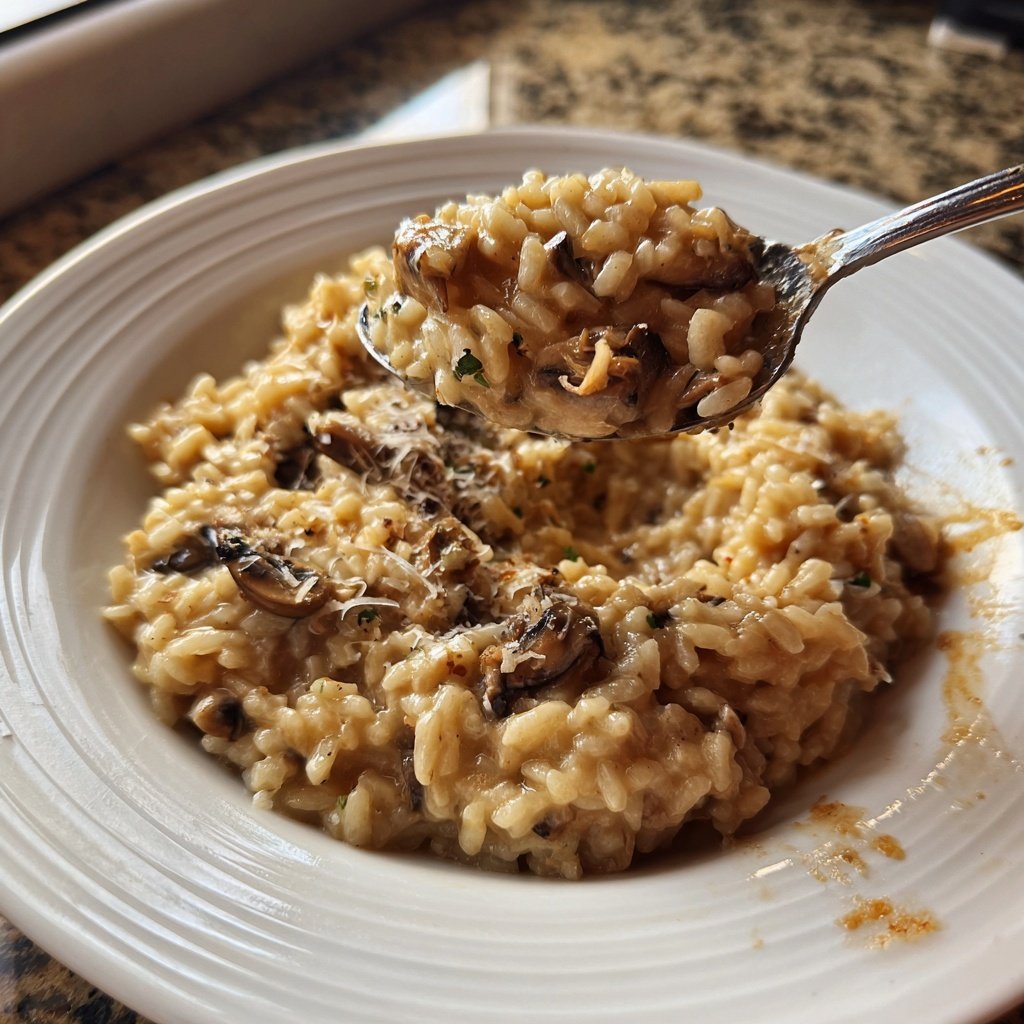 Risotto mit Champignons
