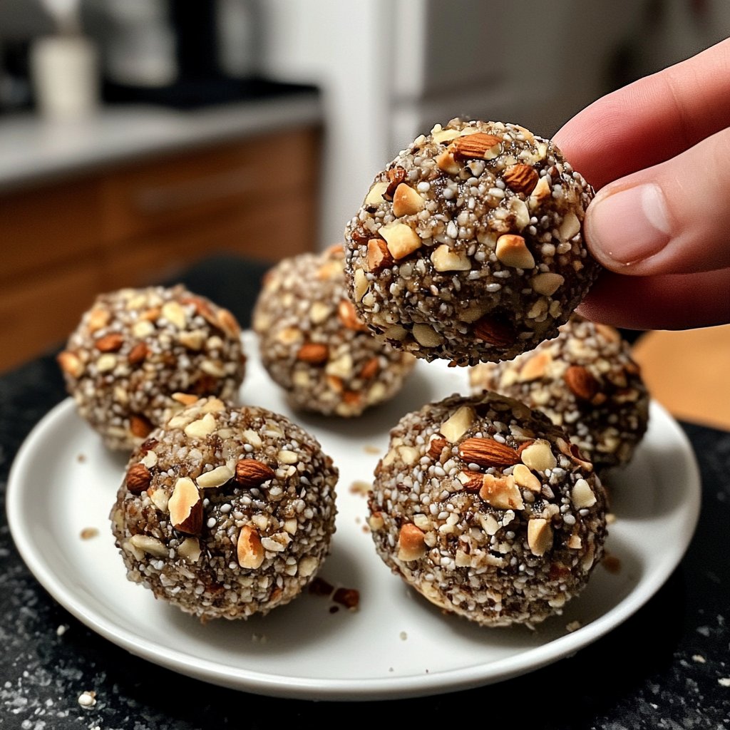Protein Bällchen ohne Zucker