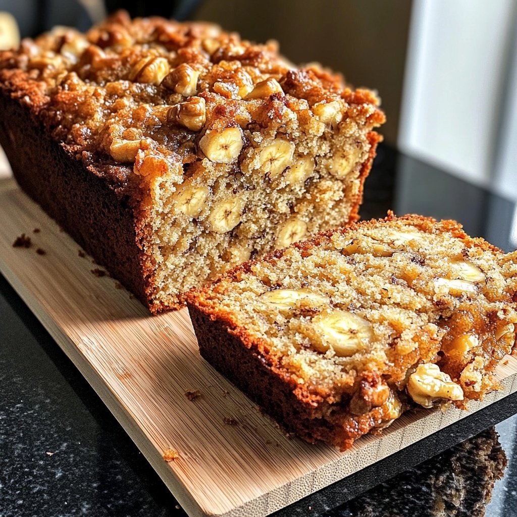 Klassisches Bananenbrot