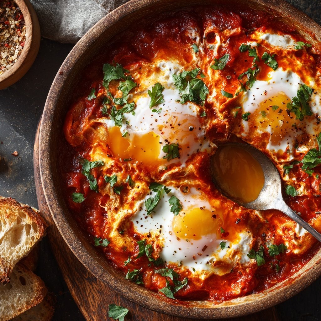 Shakshuka mit Joghurt