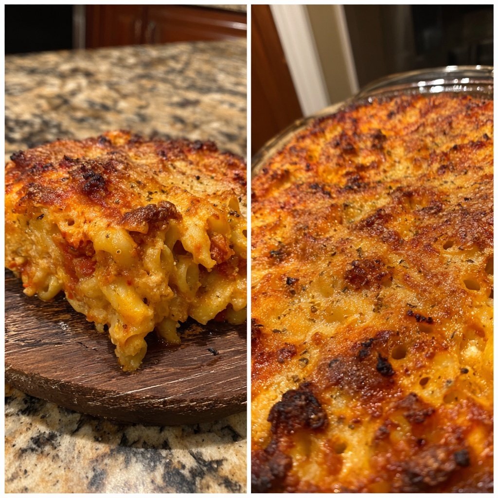 Nudelauflauf italienisch