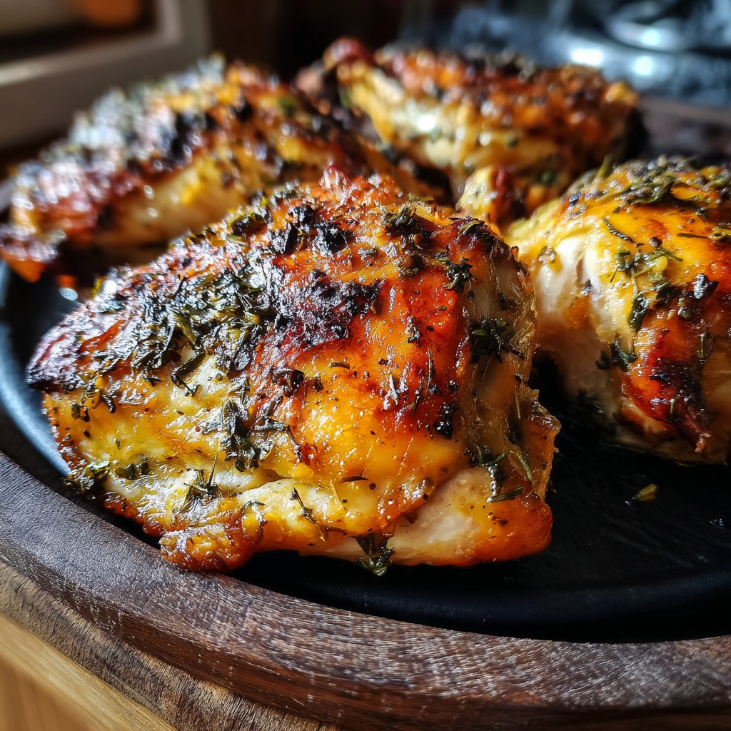 Saftige Hähnchenbrust im Ofen