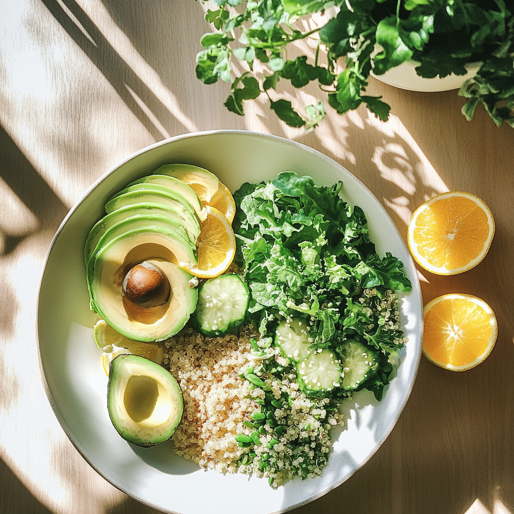 Alltägliche gesunde Lebensmittel-Inspiration