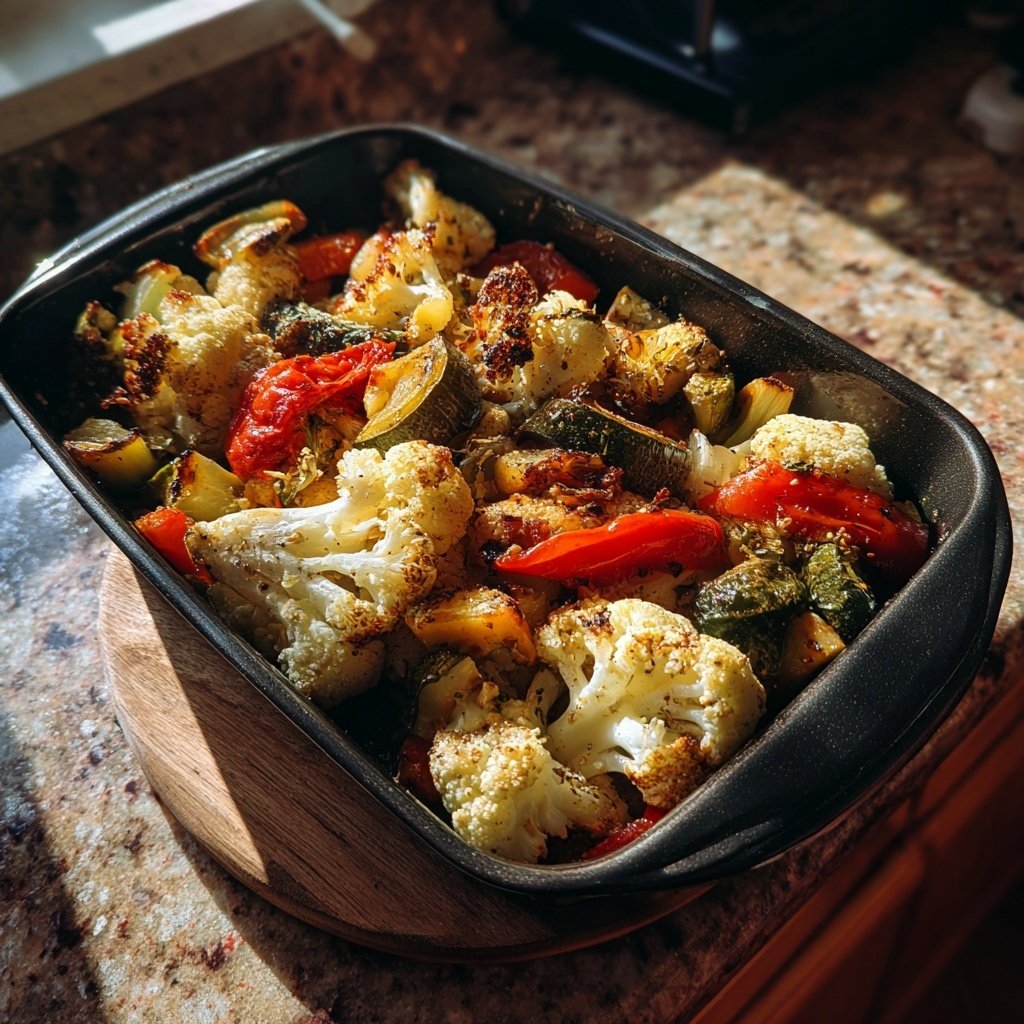 Blumenkohl Ofen Gemüse