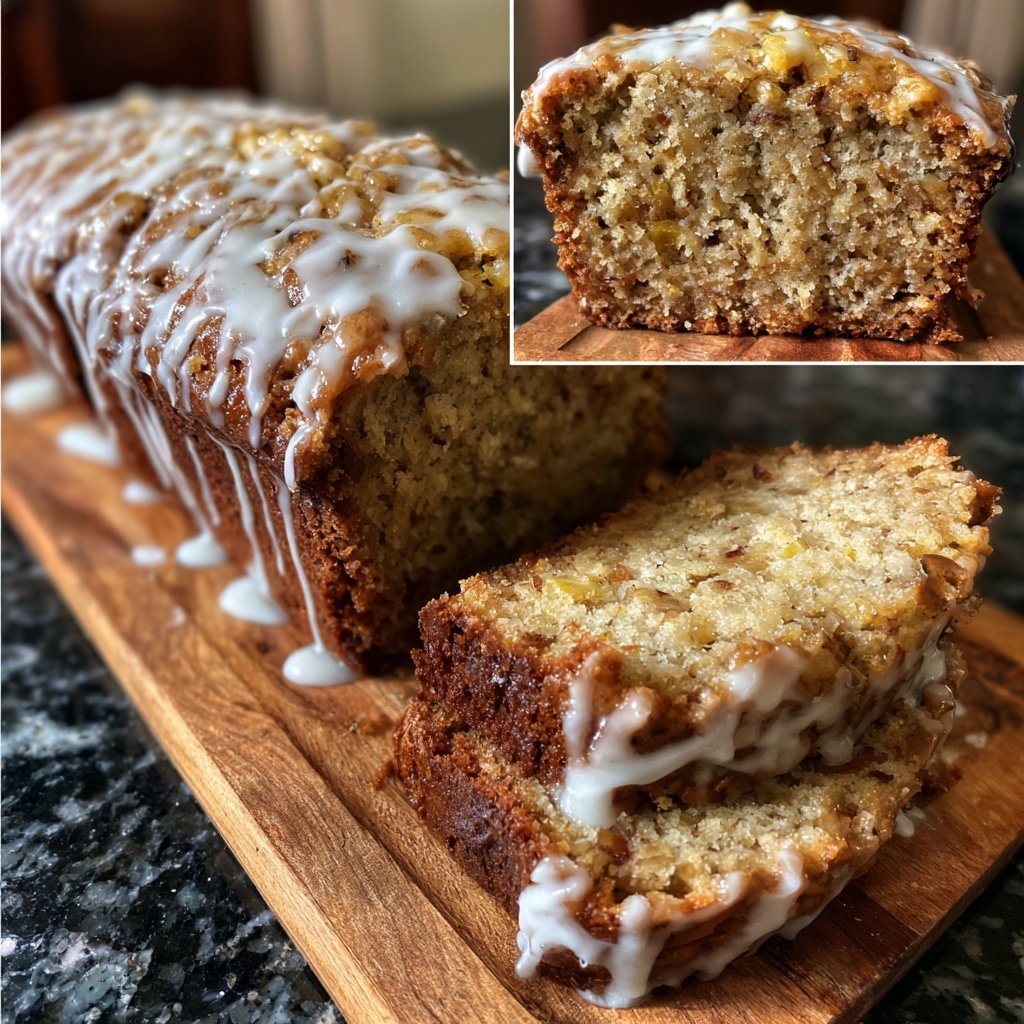 Bananenbrot mit Kokosmilch