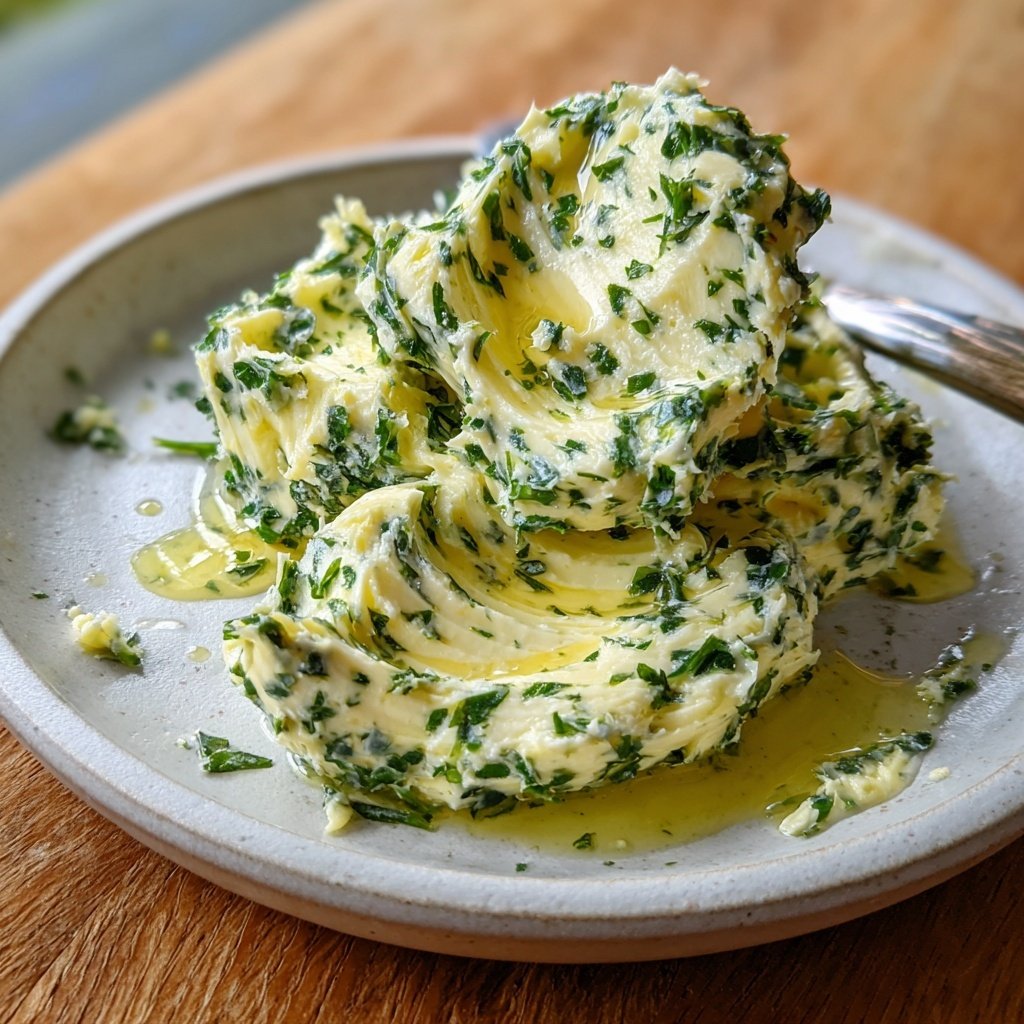 Kräuterbutter Mit Knoblauchöl