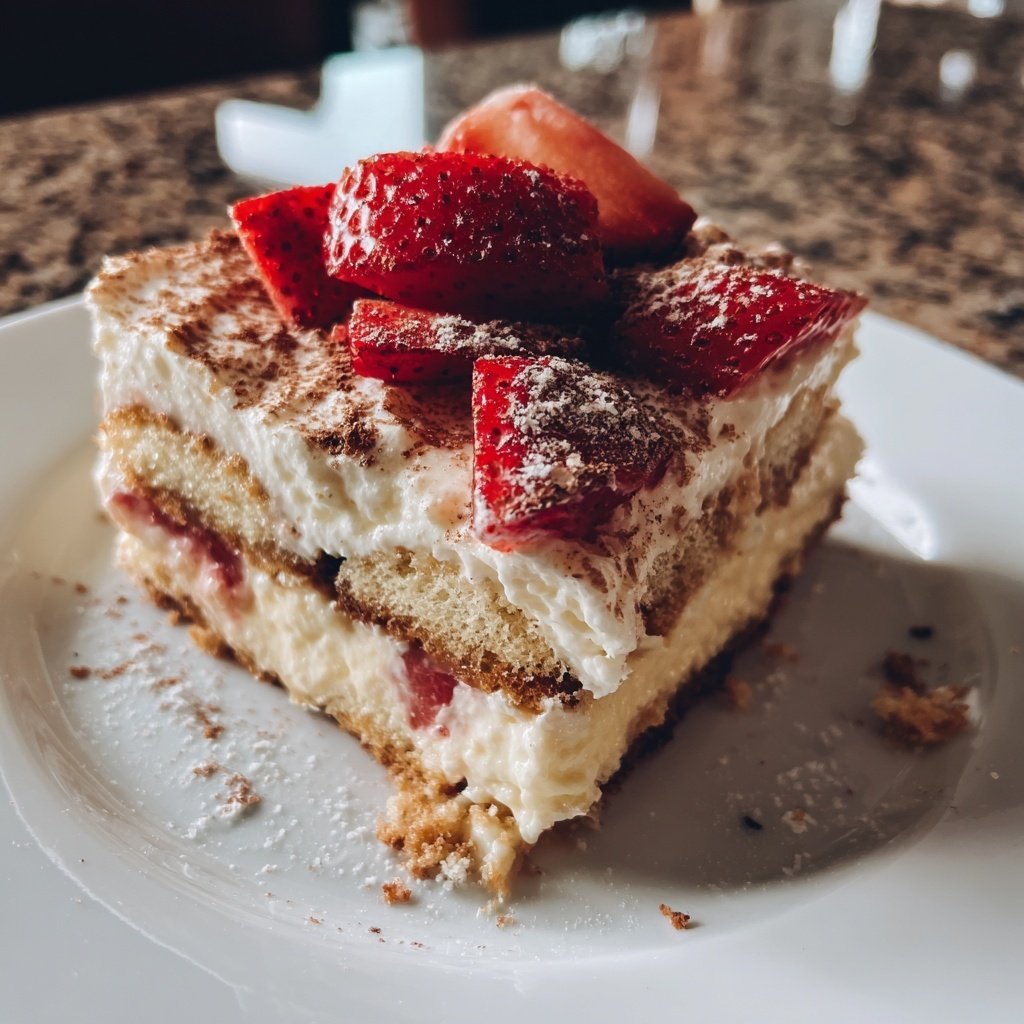 Erdbeer Tiramisu Ohne Alkohol